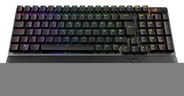 ASUS ROG Strix Scope II 96 NX Snow trådløst tastatur, US-layout, svart