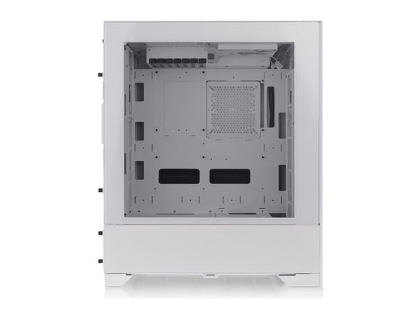 Thermaltake CTE T500 Air Snow - FT - utökad ATX - genomskinlig sidopanel (härdat glas) - ingen strömförsörjning (PS/2) - vit, snö - USB/ljud