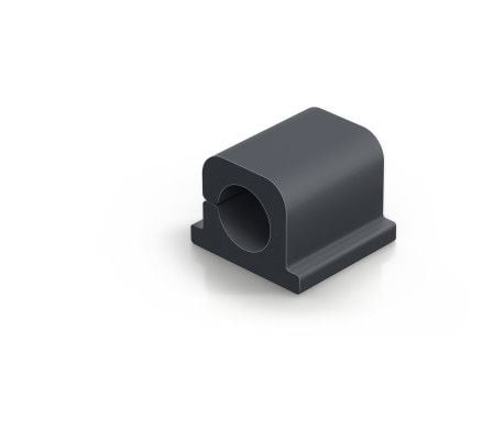 DURABLE CAVOLINE CLIP PRO 2 - Kabel klips - grafitt (en pakke 6)