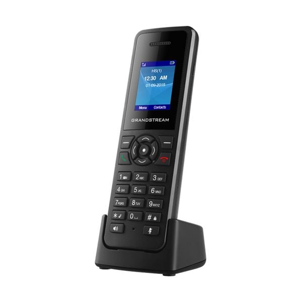 Grandstream Networks DP720, DECT-puhelin, Johdoton puhelin, Kaiutinpuhelin, Musta