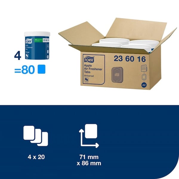 Tork 236016, Apple, 100 mm, 100 mm, 105 mm, 290 g