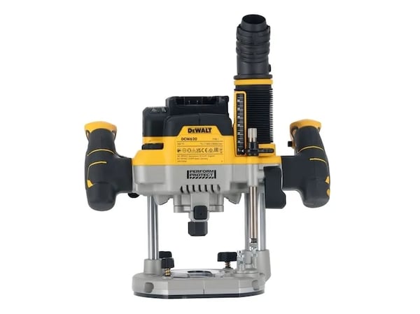 DEWALT DCW620NT-XJ batteridriven överhandsfräs 18 V, basenhet