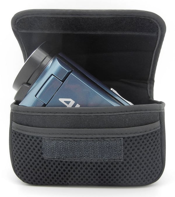 Easypix Aquapix WDV5630 - Videokamera - 4K / 30 fps - 13,0 MP - flash-kortti - vedenalainen jopa 5 m - harmaansininen