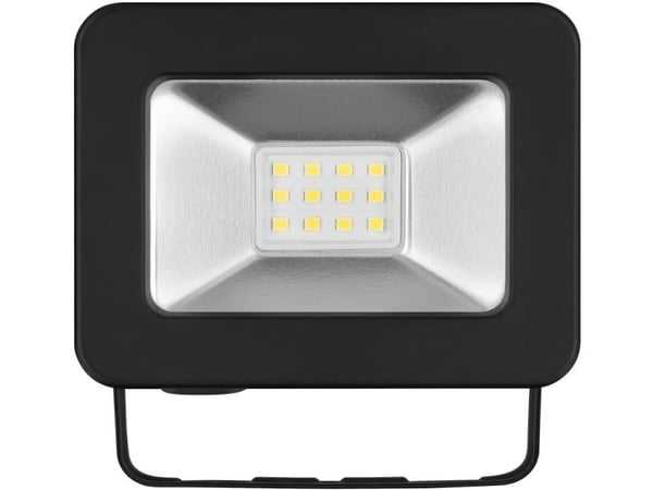 Goobay 53868, Sort, IP65, Aluminium, Glass, Metall, Plast, I, 10 W, LED