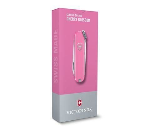 Victorinox 0.6223.51G, Fällkniv med låsblad, Kniv med flera verktyg, Drop point, ABS synthetics, Rosa, 7 verktyg