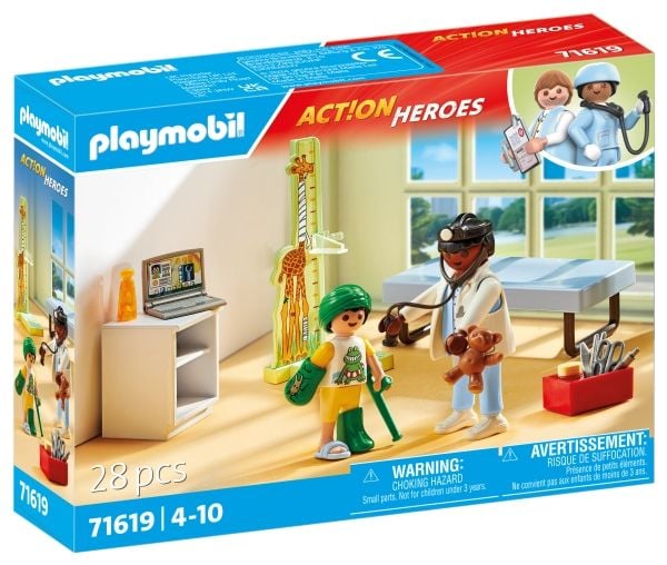 Playmobil Action 71619, Doktor, 4 År, Multifärg, Plast