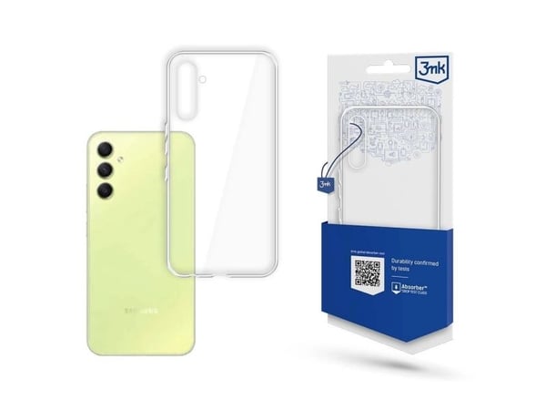 3MK Clear Case, Omslag, Samsung, Galaxy A34 5G, 16,8 cm (6.6"), Transparent