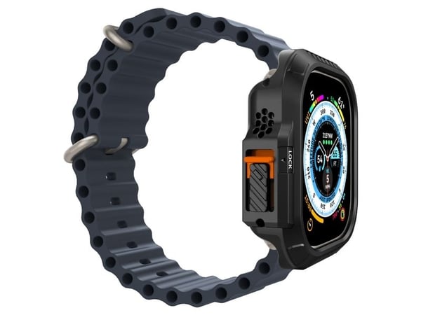 Spigen ACS06208, Kellosuoja, Apple, Ultra Series 1 / 2 (49mm), Polykarbonaatti (PC), Termoplastinen polyuretaani (TPU), 49 mm, 54,4 mm