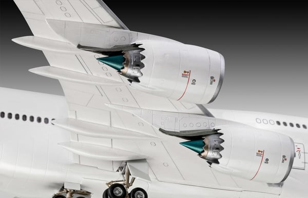 Revell Boeing 747-8 Lufthansa "New Livery", Flygplan, 13 År, Blå, Vit, Luftfarkostmodell, Ej för barn under 36 månader, 476 mm