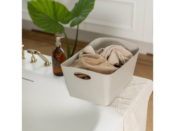 koziol BOXXX L, Förvaringslåda, Slipa, Rektangulär, Cellulosa, Återvunnen plast, Monokromatiskt, 15 l