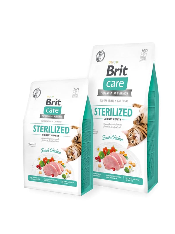 Brit Care Cat GF Sterilized Urinary Health 7kg