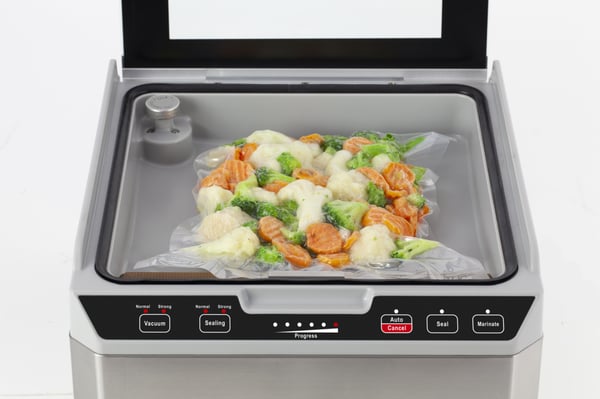 Caso VacuChef 40 kammiotyhjiöpakkaaja, 280 W, musta