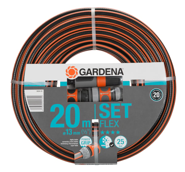Gardena Hageslangesett Comfort Flex - 20 meter