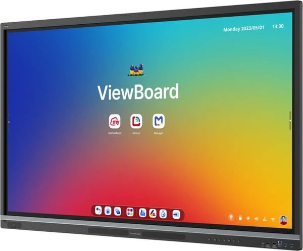Viewsonic IFP9851 Display, 2,49 m (98"), 1428,48 x 803,52 mm, 500 cd/m², 1,07 miljarder färger, 3840 x 2160 pixlar, TFT-LCD