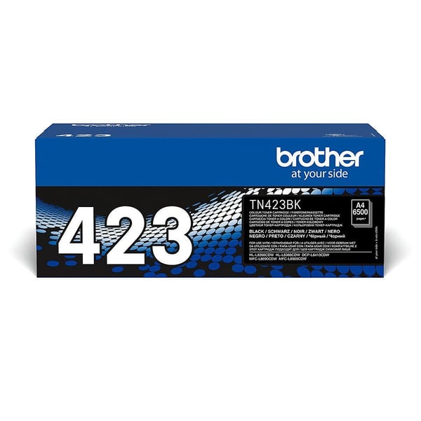 Brother TN423BK - Jumbo Yield - svart - original - tonerpatron