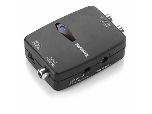 Marmitek Connect DA21, 5 V, 600 mA, 100 - 240 V, 50 - 60 Hz, 51 mm, 80 mm