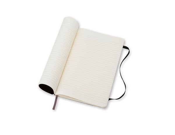 Notesbog Moleskine Classic Soft Linjeret Large Sort