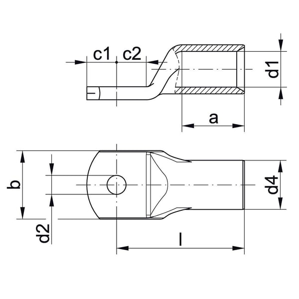 Klauke 13R16, 300 mm ², M16, 5 styck
