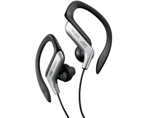 JVC HA-EB75-S - Ørepropper - ørepropp - over-øret-montering - kablet - sølv
