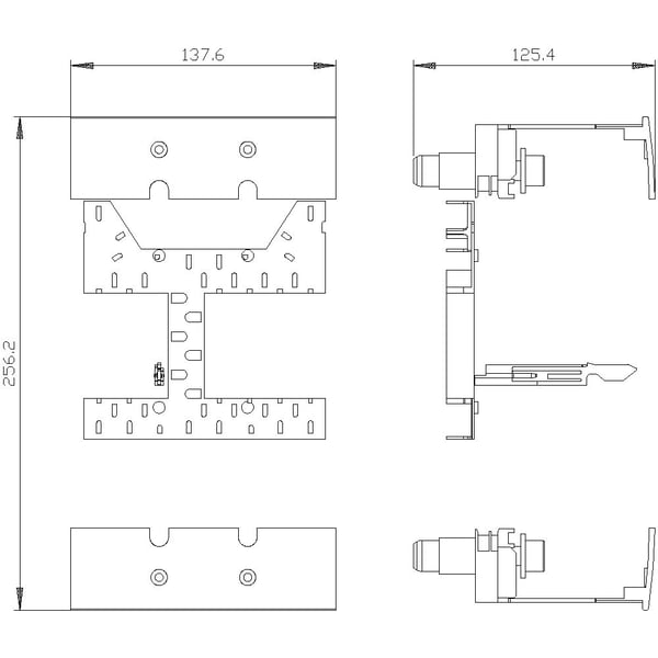 Siemens 3VA9323-0KP10 Effektkontakt-tilbehør 1 stk