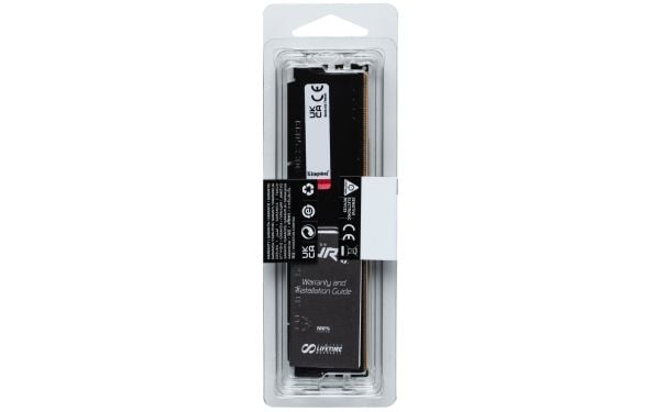 Kingston FURY Beast KF564C32BBE-16 DDR5-muisti 16 GB 6400 MT/s CL32, musta