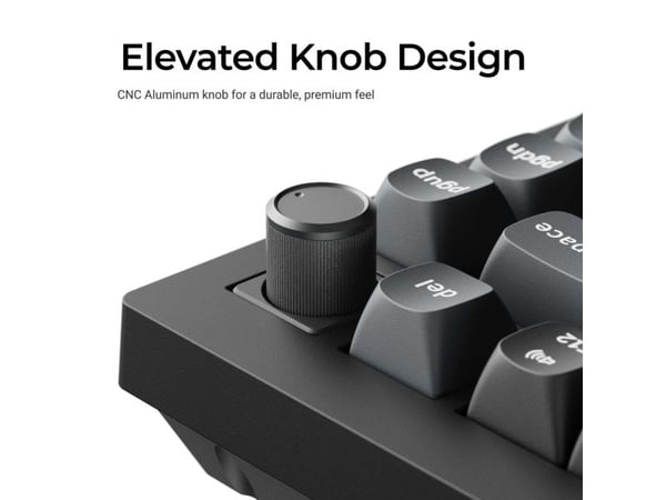 Keychron V1 Ultra 8K, kaapeli &amp; trådløs, Bluetooth, Mekanisk, QWERTY, RGB LED, Lajittelu
