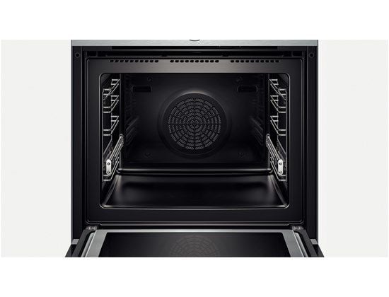 Bosch Serie 8 HMG6764S1 inbyggnadsugn med mikro 67 l rostfritt stål