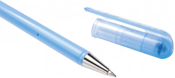 Pentel BK77AB-CE, Fastklämbar, indragbar kulspetspenna, Påfyllnadsbar, Blå, 12 styck