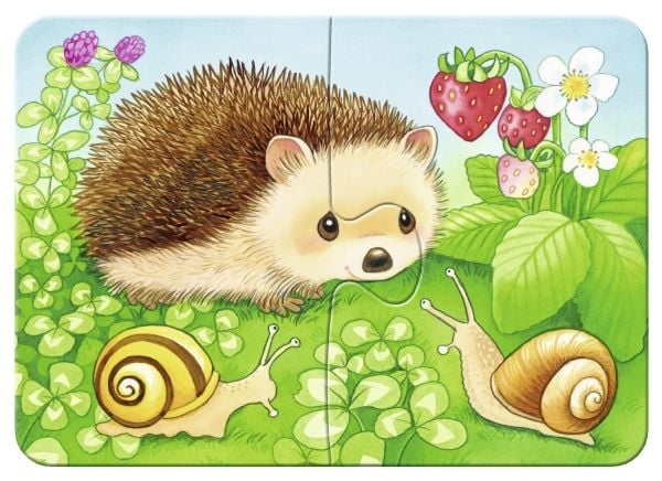 Ravensburger My First Puzzles 00.006.952, 2 stk, Dyrelivet, 2 År
