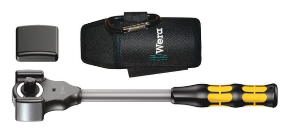 Wera 8002 C Koloss, Rustfritt stål, Sort, Gult, Sort, Gult, 1/2", Tsjekkisk Republikk, 1,75 kg