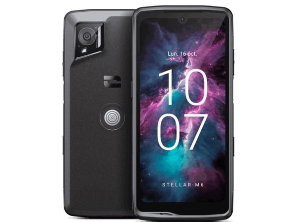 Crosscall Stellar-M6 15,5 cm (6,1") Dual SIM Android 14 5G USB Type-C 6 GB 128 GB 4500 mAh Musta