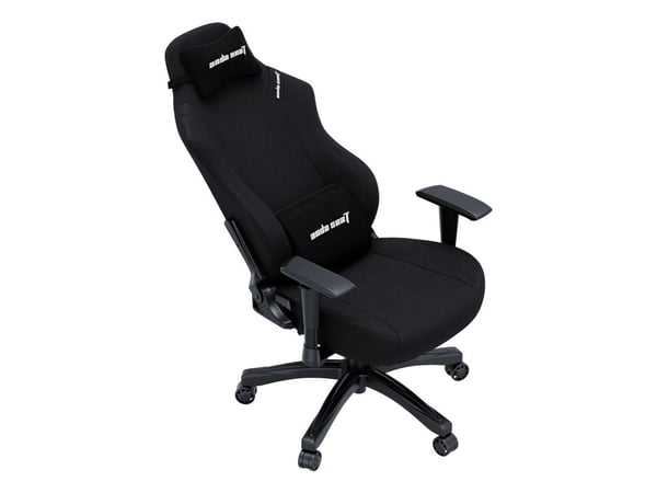 Anda Seat Luna, Spelfåtölj, 120 kg, Stoppad sits, Stoppat ryggstöd, 180 cm, Svart