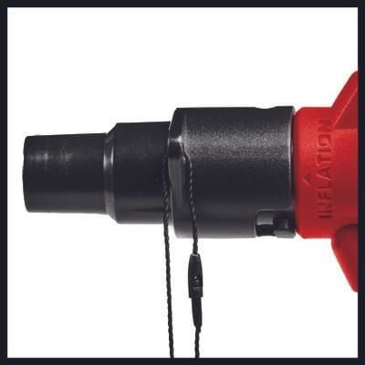 Einhell CE-AP 18 Li-Solo, Universaali, 0,053 bar, 670 l/min, Musta, Punainen, Akku, 370 g - SOLO
