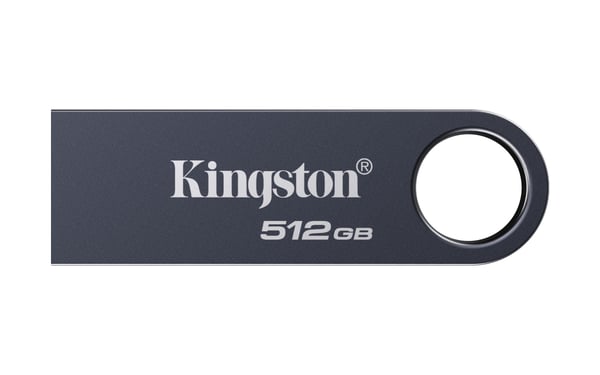 Kingston DataTraveler SE9 G3 - USB-flashstasjon - 512 GB - USB 3.2 Gen 1 - mørk nikkelfarge