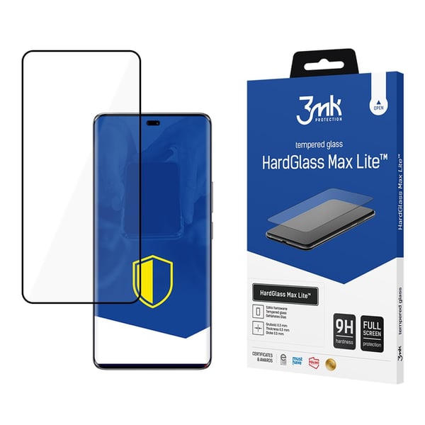 3MK HardGlass Max Lite karkaistu lasi Honor Magic7 Litelle musta 3MK HardGlass Max Lite karkaistu lasi Honor Magic7 Litelle musta