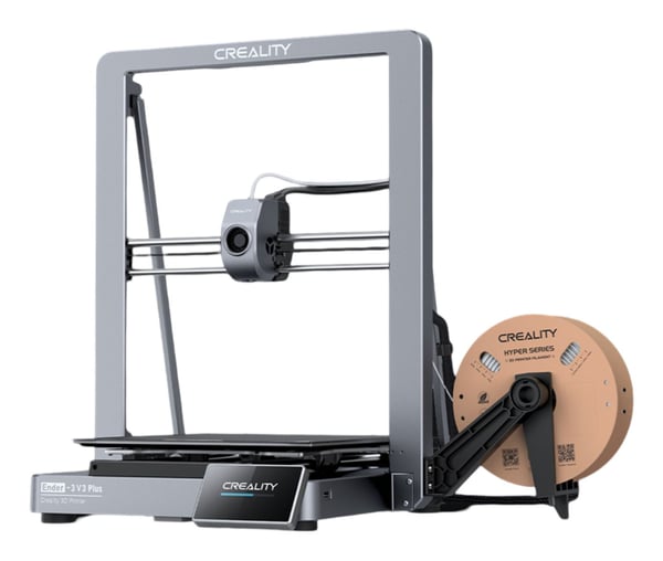 Creality Ender-3 V3 Plus 3D-skrivare, FDM, Wi-Fi, Ethernet, sort