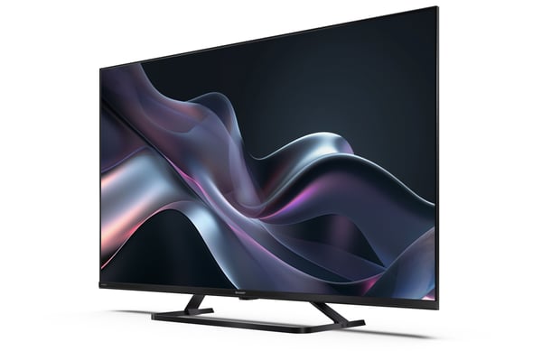 Sharp 43HP6265E - 43" Diagonal klass LED-bakgrundsbelyst LCD-TV - QLED - Smart TV - Google TV - 4K UHD (2160p) 3840 x 2160 - HDR - Quantum Dot