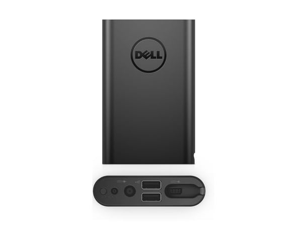 Dell Power Companion PW7015MC - Power bank - 12000 mAh - svart - för Latitude 5175 2-in-1, 7275, 7370, 7390 2-in-1; Precision 3530; XPS 12 9250, 13...