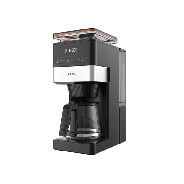 Krups KM8428 Grind Aroma XL kaffebryggare 1,5 L med inbyggd kvarn, svart