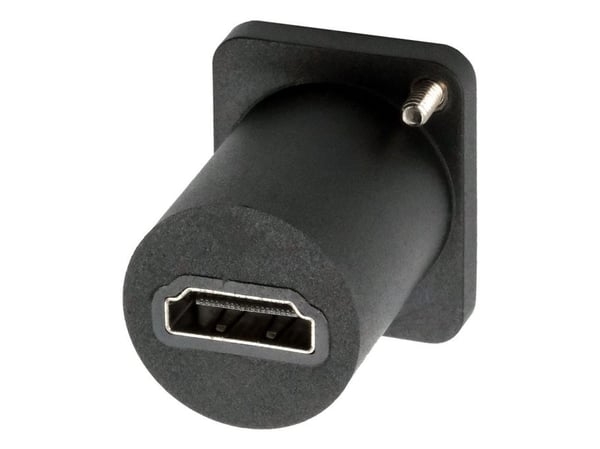 EXSYS EX-49152, Flat, Sort, HDMI, HDMI, Hunkjønn, Hunkjønn