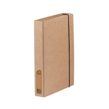 Elastisk mappe, Touareg, A4, 3,5 cm, natur