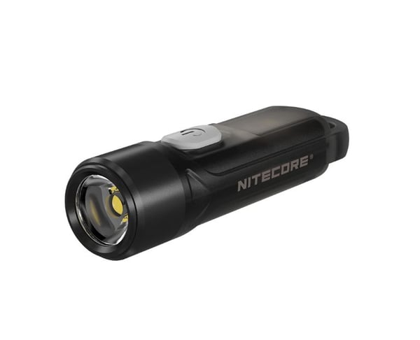 Nitecore TIKI LE, Ficklampa, Svart, Polykarbonat, Knappar, Röra, 1 m, IP66