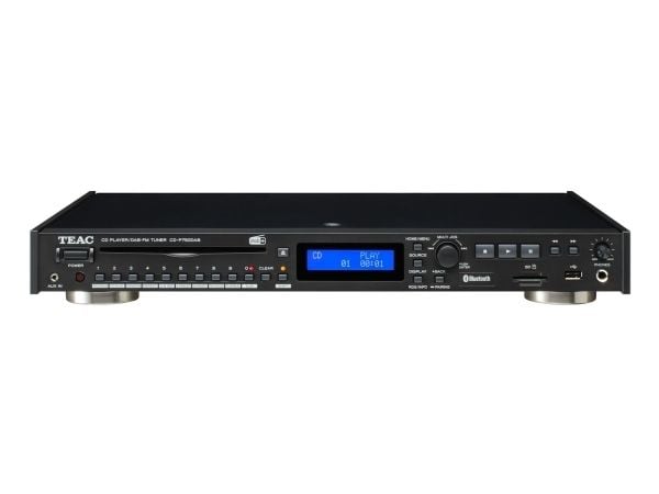 TEAC CD-P750DAB-B CD-spiller/opptaker DAB+ FM-radio Bluetooth, svart
