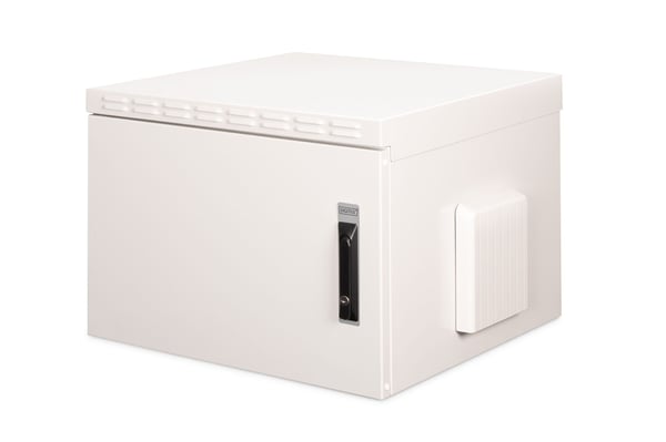 Digitus DN-19 07U-6/6-I-OD - Skap - veggmonterbar - grå, RAL 7035, pulverbelegg - 16U - 19"