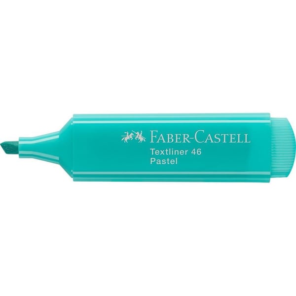Faber-Castell Textliner, 1 styck, Turkos, Diverse, Turkos, Plast, Rektangel