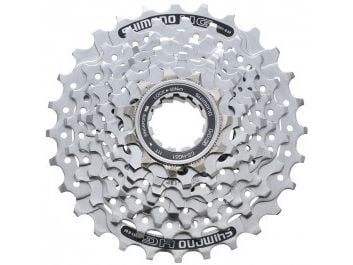 Shimano CS-HG51-8, Polkupyörän rataspakka, Harmaa