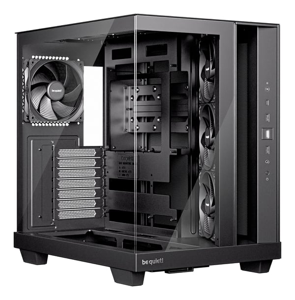 be quiet Light Base 500 PC-kabinett ATX Midi Tower sidepanel i glass svart