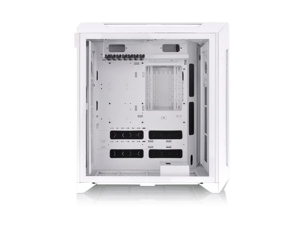 Thermaltake CTE C700 Air Snow - Mid tower - utökad ATX - genomskinlig sidopanel (härdat glas) - ingen strömförsörjning (PS/2) - vit, snö - USB/ljud