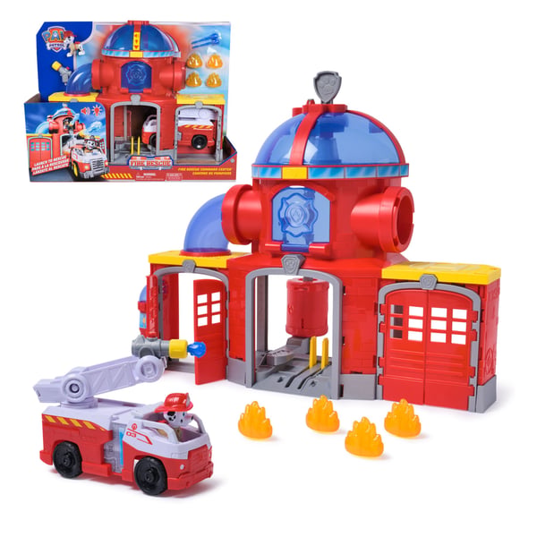 PAW Patrol paloasemaleikkisetti Marshall-hahmolla, valot ja äänet