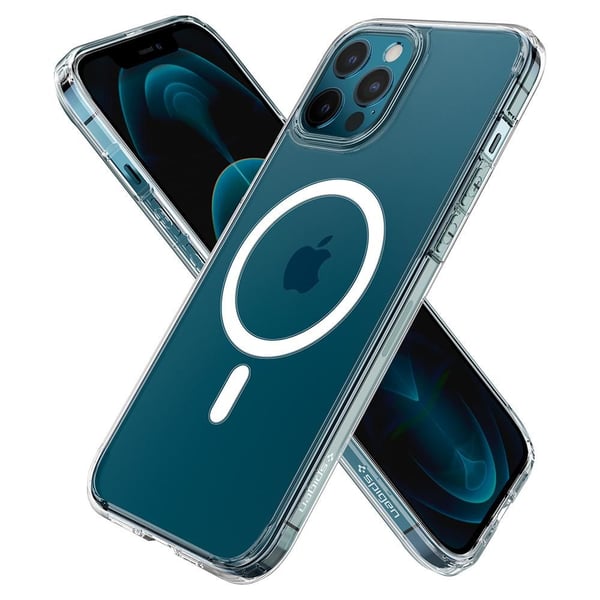 Spigen ACS02625, Suojus, Apple, iPhone 12 / iPhone 12 Pro, 15,5 cm (6.1"), Läpinäkyvä